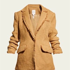 Cinq à Sept Camel Tweed Blazer